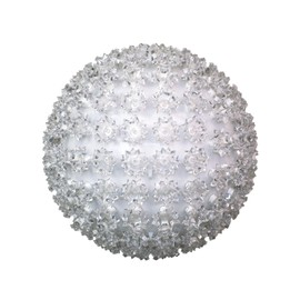 Novelty Lights Outdoor 150 LED Light Sphere, Hanging Tree LED Starlight Sphere 10" Diameter and 5mm Wide Angle Brightness, Outdoor Gazebo Lights Hanging Decor from Ceiling (Twinkle Warm White)