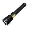 Aeternam Rechargeable Tac Flashlight, 1000+ LMS, Zoomable, LED, USB, IP65,