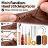 Leather Sewing Kit for Upholstery Repair – Waxed Thread &