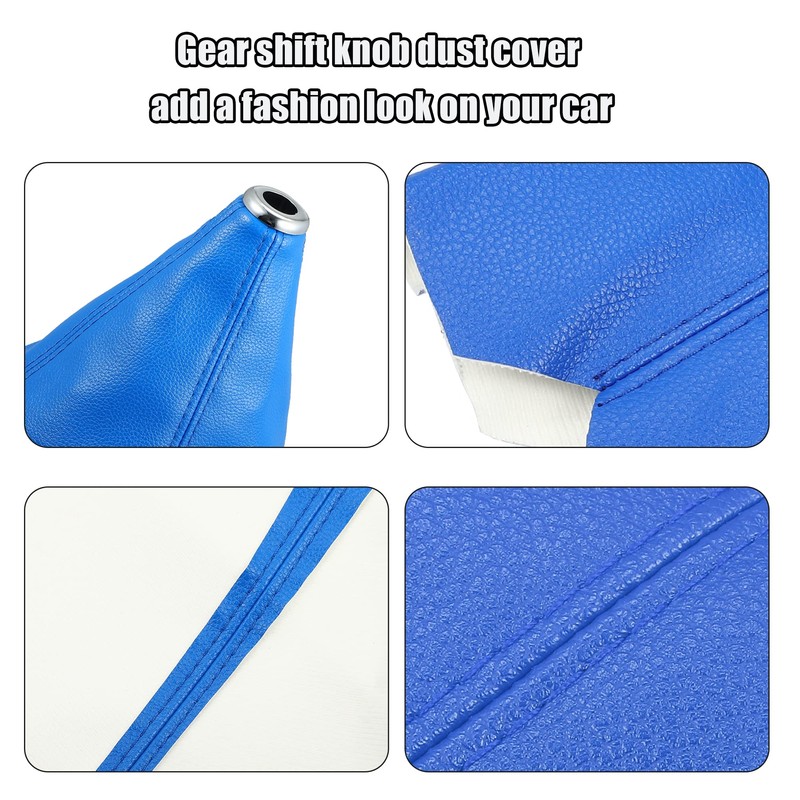 X AUTOHAUX Gear Lever Dust Cover Dust Proof Universal Car