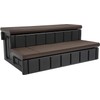 HECASA Hot Tub Steps Outdoor Spa Steps with Storage, Hot