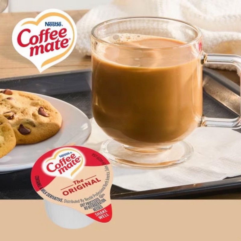 Nestle Coffee mate Liquid Coffee Creamer Singles, Original, 50 Ct