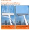 MIYIMORE 3-in-1 Window Cleaning Squeegee with Spray – Dual-Sided Glass