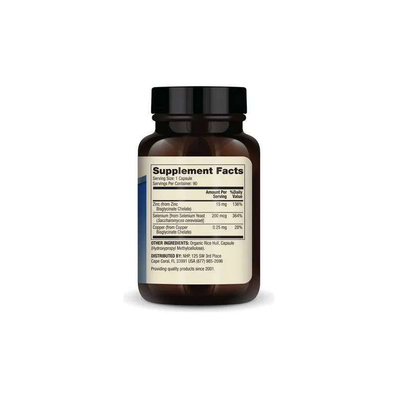 Dr. Mercola Zinc Plus Selenium 90 Cápsulas