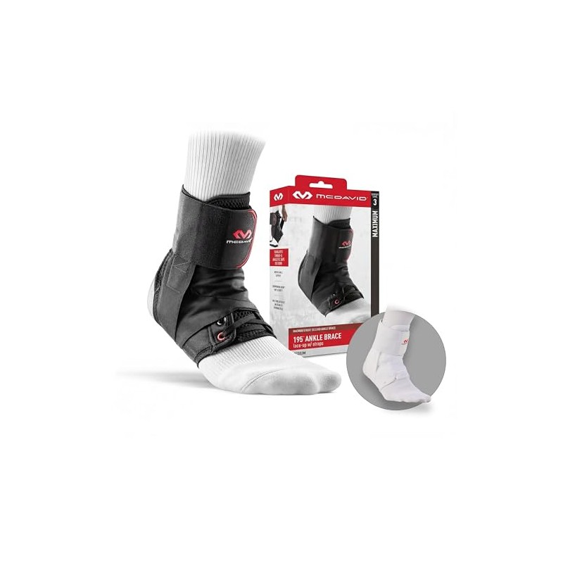 McDavid Ankle Brace Ultralight for Sprained Ankle, Figure 8 Ankle