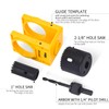 KATA 1-3/8" - 1-3/4" Door Lock Installation Kit for Wooden