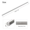 sourcing map 2Pcs M4 x 150mm Fully Threaded Rod 304