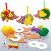 Baker Ross AW938 Animal Hedgehog Pom Kits, Arts and Crafts