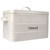 Home Basics Tin Canister Collection, 13-Liter Bread Box with Cover,