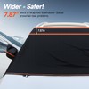 WEAREN Windshield Cover for Ice and Snow Heavy Duty Car