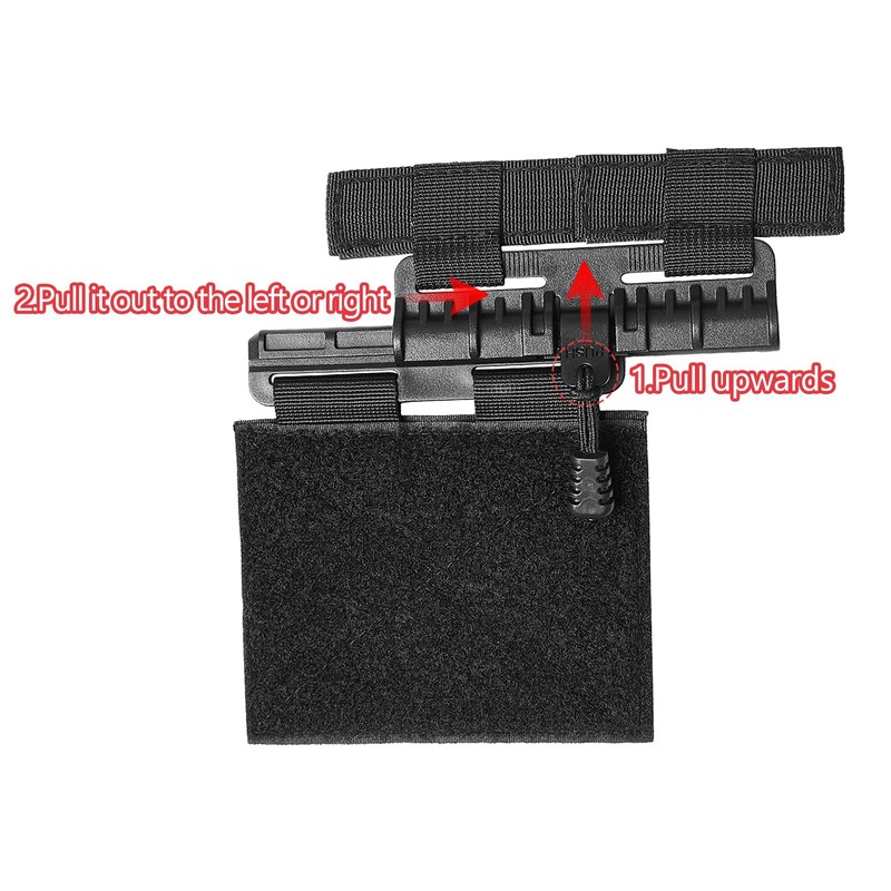 zhenchy MOLLE Vest Quick Release Buckle Set Quick Release Cummerbund