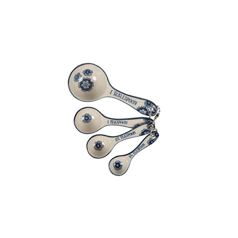 Sass & Belle Blue Willow Floral Measuring Spoons
