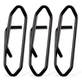 FdcLixuvol 50 Pack Speed Clips for Fishing Lures, Fishing Swivels High Strength Fishings Snap Steel Power Fast-Swapping Universal Snaps for Lures Connector Snaps Swivels Tackle Fast-Swapping