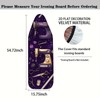 Nuxovilar Purple Sewing Machine Ironing Board Cover,15 * 54inch,Fit Most