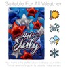Celebrate 4th of July Garden House Flag - Kit Patriotic
