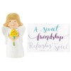 Dicksons Soft White Cartoon Angel Soul Refresh 2.5 inch Resin
