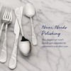 Pfaltzgraff Garland Frost 53-Piece Stainless Steel Flatware Serving Utensil Set