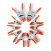 PONY 6-inch, 4-inch Heavy Duty Metal Spring Clamps Set, 2-inch,