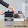 Vonsamge Universal Cat Litter Scoop Holder, Stainless Steel Small Portable