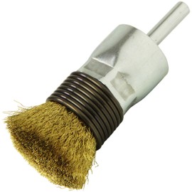 SK11 (SK11) Shaft Diameter 6mm Cylindrical Brass Brush with Shaft 25mm