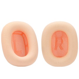 Damex Updated airpods max Ear Cushions, mesh Fabric airpods max Replacement earpads, Noise Cancellation Mode and Transparency Mode Sound Closer to The Original (Orange)