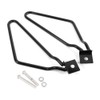 Mxzzand 2pcs Motorcycle Saddle Bag Brackets Support with XL883/1200 HD1450/1584