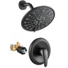 gotonovo Shower Faucet Set Bathroom Shower Head and Handle Set