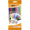 BIC Cristal Ballpoint Pens - Pack of 8 - Assorted