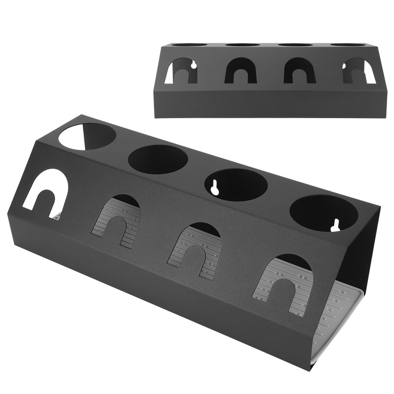 Universal 4 Holes Soda Bottle Drain Drying Rack Dish Drainer