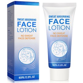 LINEDSON Face Antiperspirant Sweat Absorbing Lotion Face No Sweat Lotion Oily Skin Control Facial Antiperspirant Stop Sweating Face Head Scalp and Armpit for Men and Women
