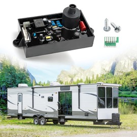 91367 RV Water Heater Control Board Compatible with G6A-6E G6A-7E G6A-8E G10-1E GCH6-6E GC6A-7E Ignition Circuit Board Replace 93865 93257 93307 91420 91504