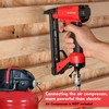 WORKPRO 7116 Pneumatic Staple Gun, 22 Gauge Upholstery Stapler with