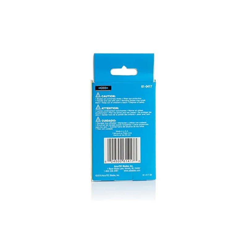 Personna Slotted Round Corner Carpet Blades (100-Pack)