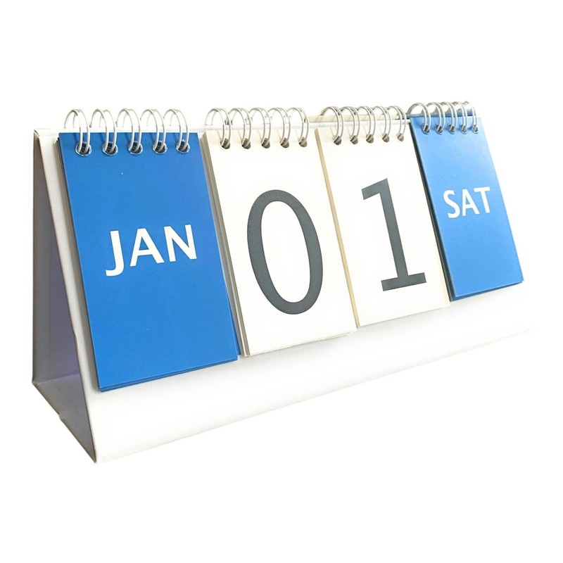 Perpetual Countdown Calendar, Days Left Tracker for Holidays, Birthdays, Anniversaries,