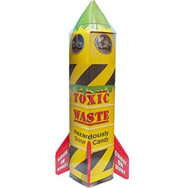 Rocket With 3 Toxic Waste Drums