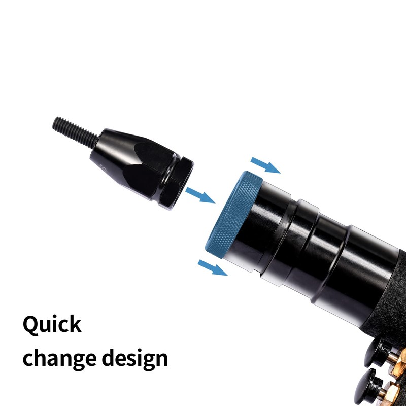 KIARUO M6 M8 M10 Metric Self-Locking Rivet Nut Gun Head,