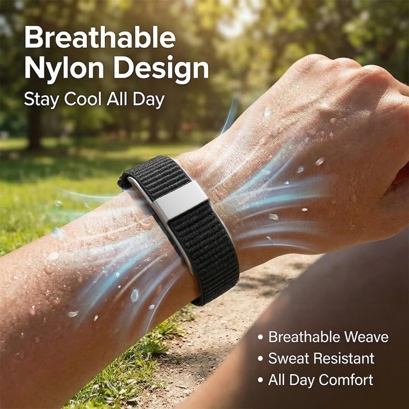 Luxe Louise Nylon Replacement Strap Compatible with Hume Band, Nylon