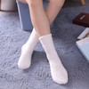 LINEMIN Womens Fuzzy Socks Cozy Fluffy Winter Warm Slipper Socks