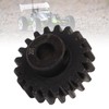 20T 22mm Diameter RC Motor Gear Steel Rust Protection Black