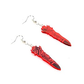 Anime Earrings for Men Women Cosplay Props Accessory (Cursed Finger)