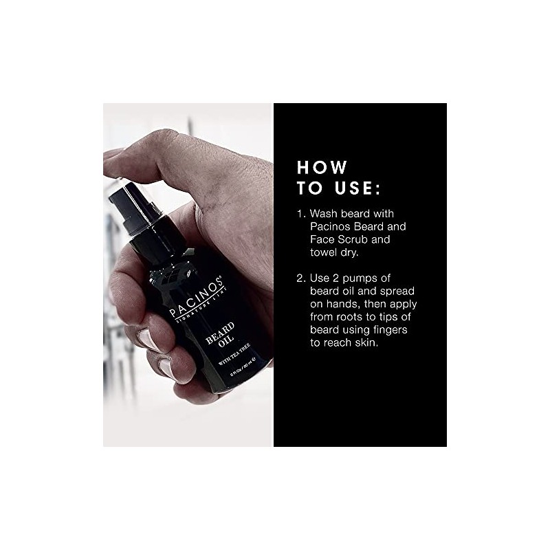 Pacinos Beard Oil, 2 Ounce