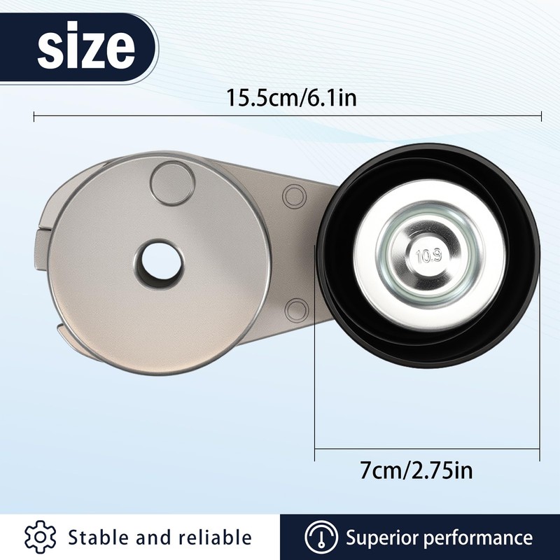 90K-39371 Complete Serpentine Belt Drive Component Kit Compatible with Sierra/Silverado