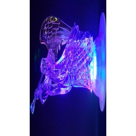 Dalax LIGHT-UP PRAYING ANGEL TRUMPET FIGURINE ANGELS CHERUBS FIGURINE STATUE