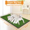 LOOBANI Dog Grass Pad with Tray Large, Indoor Dog Potties
