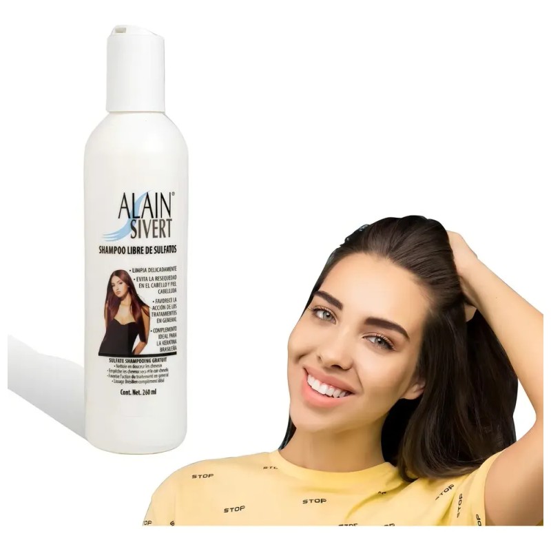 Shampoo Libre De Sales Sulfatos Y Parabenos Para Keratina