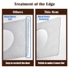 MOSECYOU Door Reinforcement Plate, Door Lock Repair Plate, Door Knob/Lever/Deadbolt