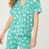 PJ Salvage Women's Whimsy Pj Set, Sea Moss, S