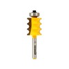 YONICO Furniture Molding and Trim Router Bits 1/8-Inch Radius Triple
