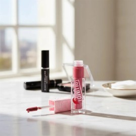 Maybelline Lifter Plump Brillo Labial Voluminizador, Maquillaje para Labios con Efecto Relleno Instantáneo, Fórmula con Chile y Maxi-Lip, Acabado Brillante, Tono Mauve Bite, 5.4 ml