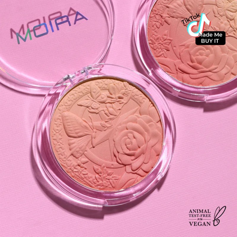 Moira Rubor Ombre Blush Degradado Con Gran Pigmentación